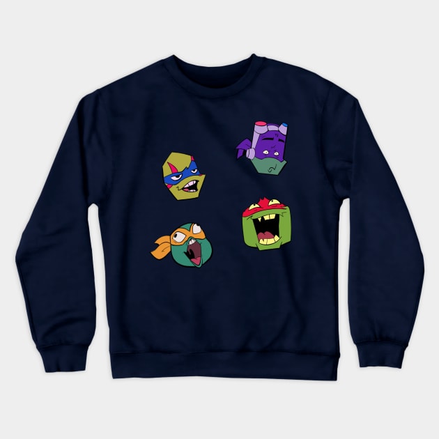 ROTTMNT Being Idiots Crewneck Sweatshirt by Shirlockart